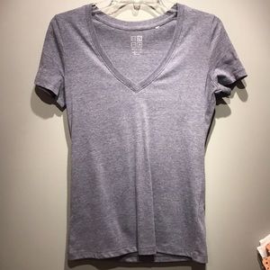 v neck short sleeve shirt